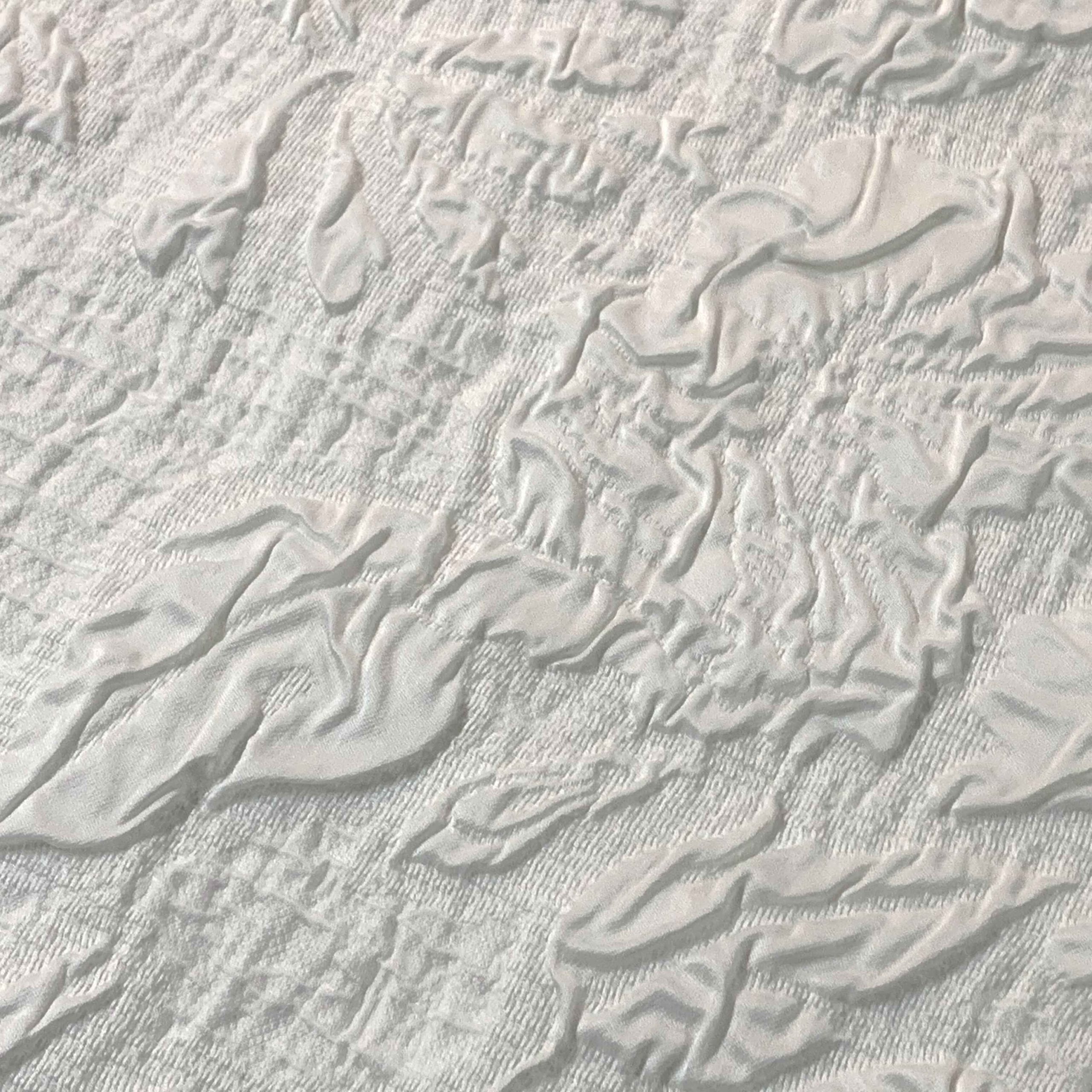 Tissu Piqué Gaufré Rose Foncé Série Carrée